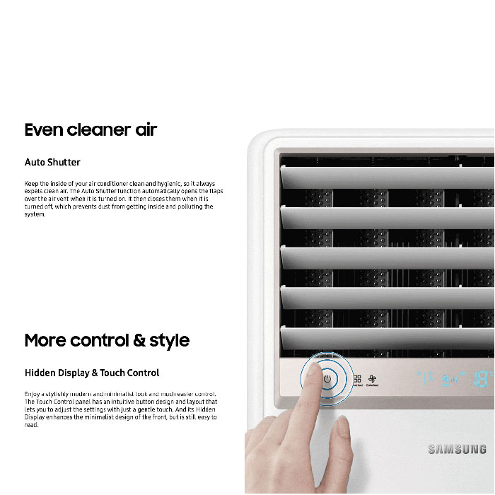 Samsung AC Floor Standing Inverter 5 PK ( 3 PHASE ) - AC048BNPDKC/TC | AC048BNPDKC